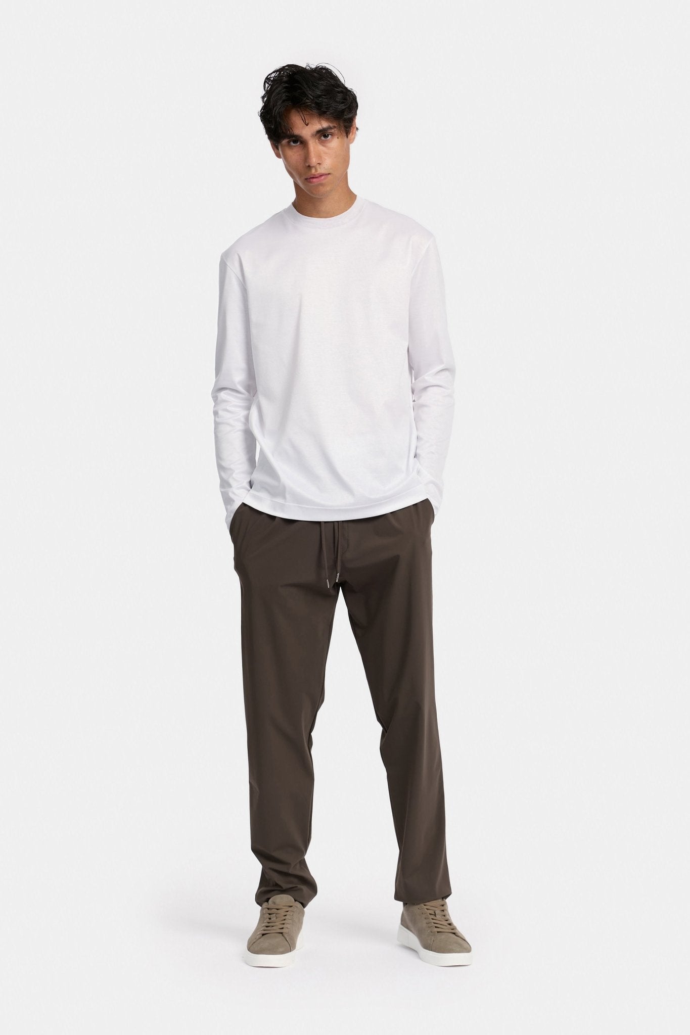 Classic White Longsleeve T-shirt