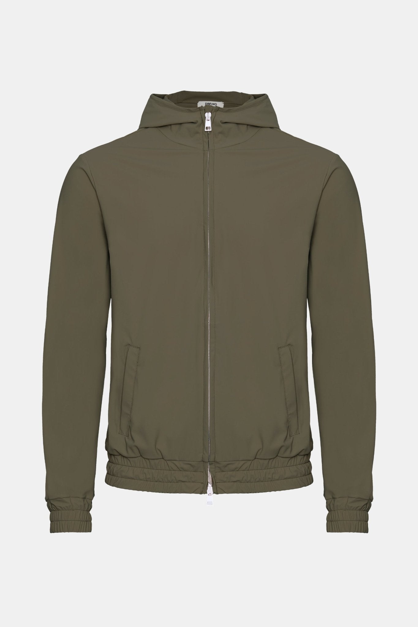 Dark Green Hooded Tech Vest